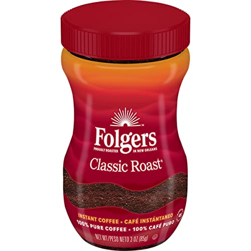 Folgers Classic Roast Instant Coffee Crystals