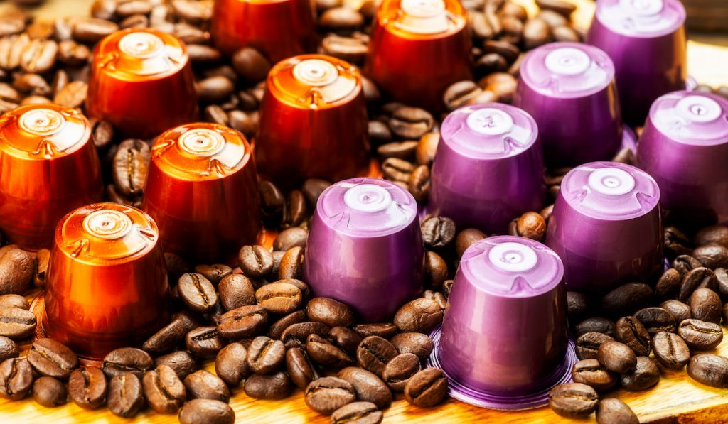 coffee capsules and pods