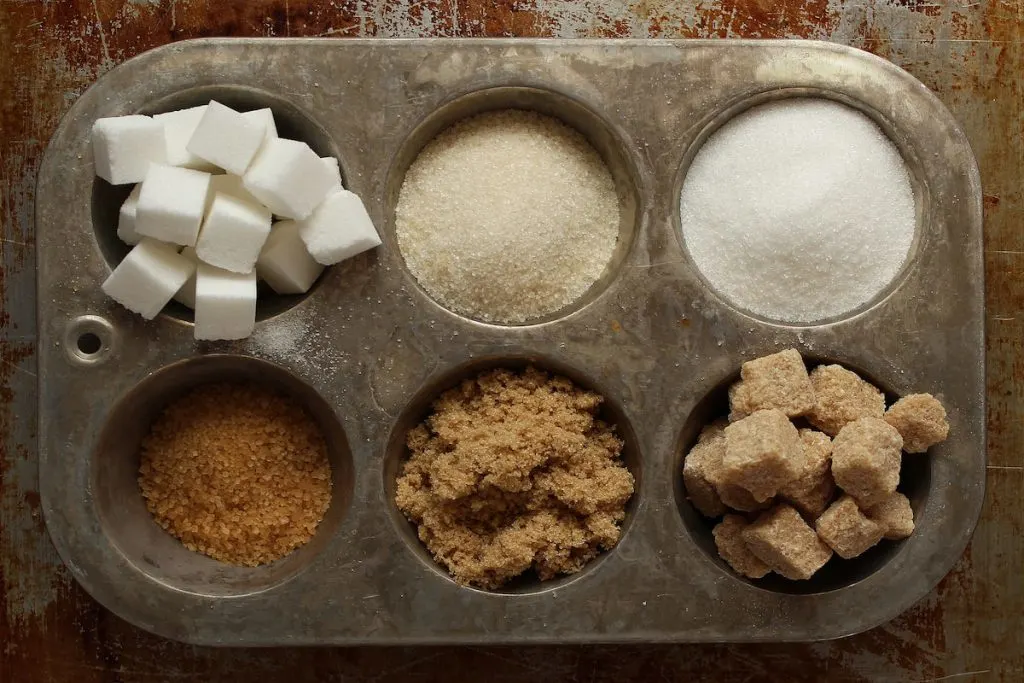 sugar variety in a cupcake molder